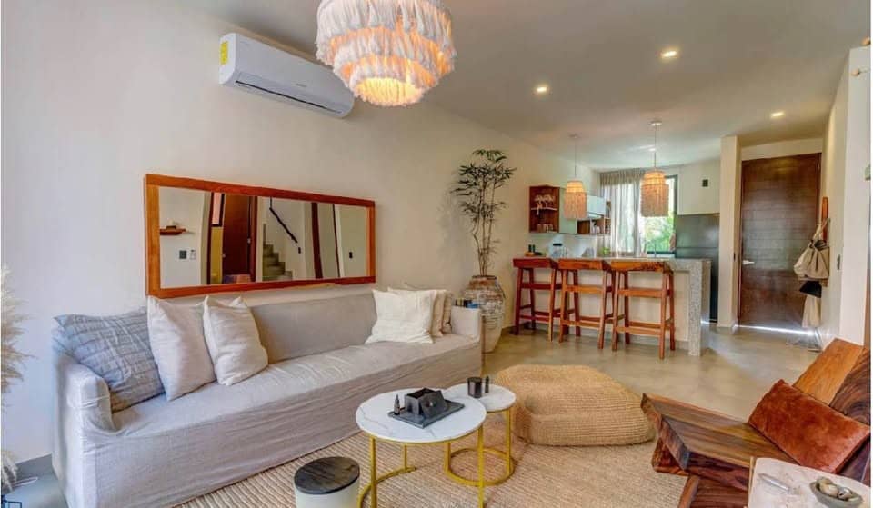 Tenant-ready bedroom on Isla Mujeres