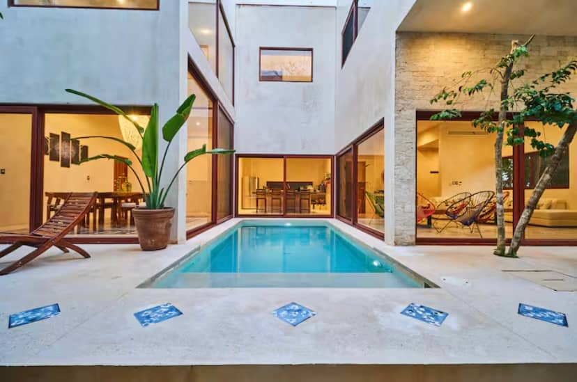 Long-term rental residence on Isla Mujeres