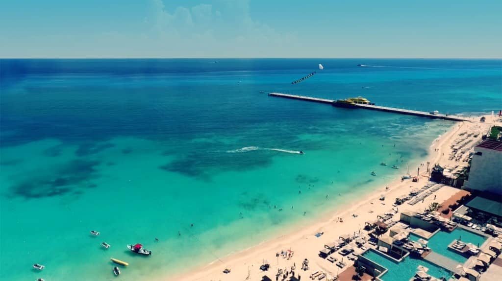 Mamitas beach near Zazil-Ha walkable distance