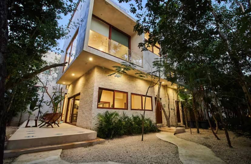 Long-term rental residence in Cozumel